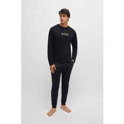 BOSS Herrgåva långt set pyjamas, svart1