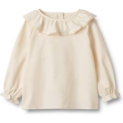 Wheat Eggshell Bluse Elin år/122