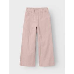 Name It Nkffalinnen Wide Pant Noos fepojkar Byxor Från Magasin Sepia Rose (140)
