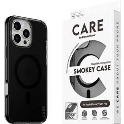 CARE by PanzerGlass iPhone 16 Pro Max Skal Smokey MagSafe Svart