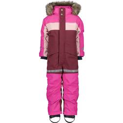 Didriksons Bjärven Kid's Coverall - Plastic Pink (505466-322)