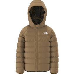 The North Face Kid's Reversible Perrito Hooded Jacket - Utility Brown