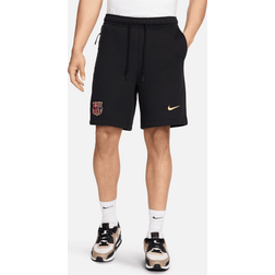 Nike FC Barcelona Tech Fleece Shorts, Black
