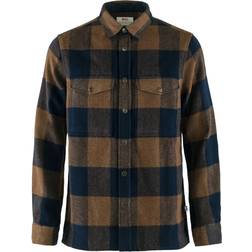 Fjällräven Canada Shirt - Men's - Chestnut/Dark Navy