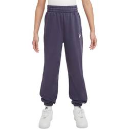 NIKE Older Kid's Sportswear Club Fleece Trousers - Dark Raisin/Dark Raisin/White (FD2933-573)