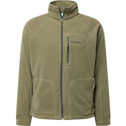Columbia Fast Trek II Full Zip Fleece Jacket - Black/Cherry/Shark