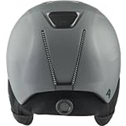 Alpina Unisex Erwachsene BRIX Skihelm, Midnight-Grey matt, 51-55