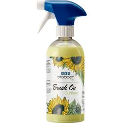 Stübben Detangler for Horses Brush On Sunflower - Jaune