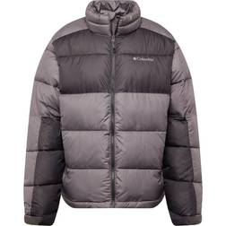 Columbia Pike Lake Puffer Coat, City Grey, Shar