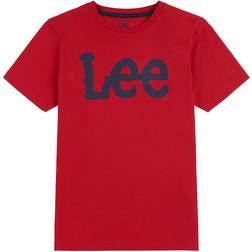 Lee Wobbly Graphic T-shirt - Red