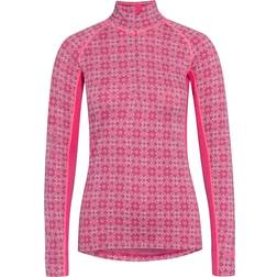 Kari Traa Women's Rose Light Half Zip Bright Pink