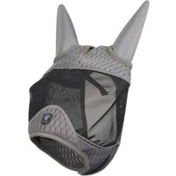 LeMieux Gladiator Half Fly Mask Full - Grey