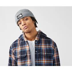 The North Face Logo Box Cuffed Beanie Grey, Grey