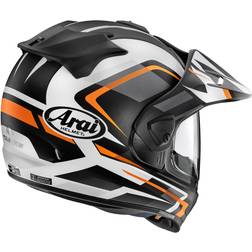 Arai Tour-X5 Discovery Helmet - Matt Black/White/Orange