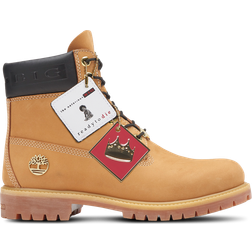 Timberland 6" Premium Waterproof Boots - Wheat/Gold