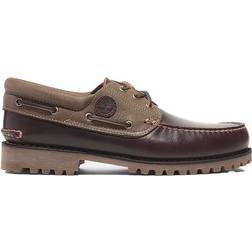 Timberland Boat Shoe Bur Grain, Male, Sko, Flade sko, loafers, Brun