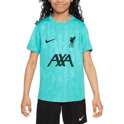 Nike Youth Liverpool FC 2024 Teal Prematch Jersey