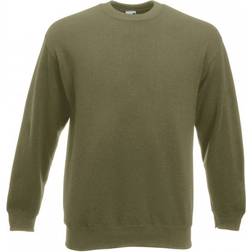 Fruit of the Loom Classic Set-In Crewneck Sweatshirt - Classic Olive