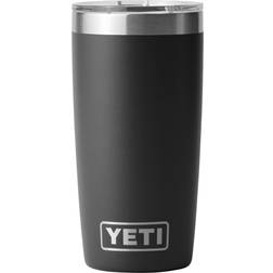 Yeti Rambler 10 oz Tumbler with MagSlider Lid, Black 2 Travel Mug 10fl oz