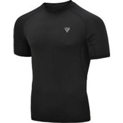 RDX T15 Short Sleeve Black Rash Guard 2XL