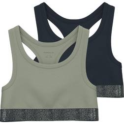 Name It Topp NkfShort 2-pack Sjögräs 7-8 år (122-128) Underkläder