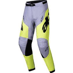 Alpinestars Racer Veil Pants - Grey/Fluo Yellow