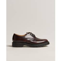Solovair Eye Gibson Shoe-Burgundy Hi Shine