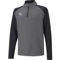 Puma TeamLIGA 14 Zip Top Jr - Smoked Pearl/White