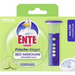 Duck Toilet Cleaner Freshness Seal Lemon Starter Set