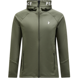 Peak Performance Rider Zip Hood - Olive
