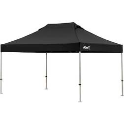 Vaunt X 4.5m x 3m Heavy Duty Aluminium Pop-Up Gazebo - Black