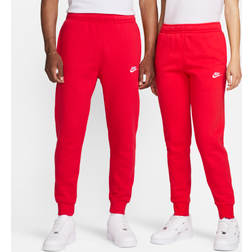 Sportswear Club Fleece Hoodie & Joggers Set - University Red/White