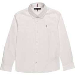 Tommy Hilfiger Stretch Oxford Cotton Shirt WHITE 128