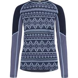 Kari Traa Malia Long Sleeve - Dark Navy Blue