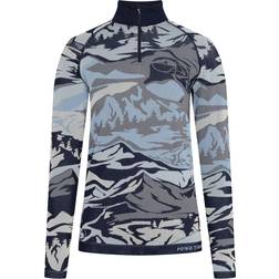 Kari Traa Women's Mille Half Zip Dark Navy Blue