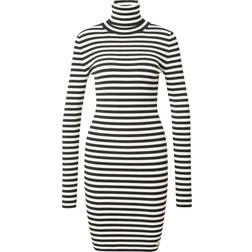 Calvin Klein Jeans Kleid schwarz weiß