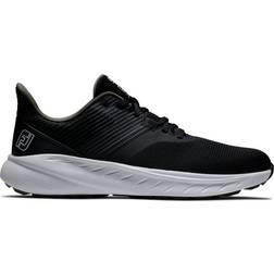 FootJoy Flex Spikeless Shoes Black/Black/White Black/Black/White