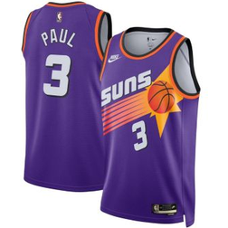 Nike Phoenix Suns Chris Paul 3 Purple Hardwood Classic Dri-FIT Swingman Jersey 2022/23