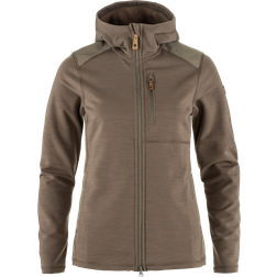 Fjällräven Keb Fleece Hoodie W Suede Brown