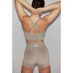 H&M Move Ladies Brown Seamless Support Sports bra in DryMove