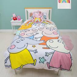 Peppa Pig Playful Single Panel Duvet Set