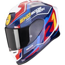 Scorpion EXO-R1 Evo Air Coup, Integralhelm Blau/Rot/Gelb