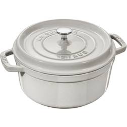 Staub La Cocotte White Truffle with lid 3.8 L 24 cm