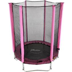 Plum Trampolin Junior mit Sicherheitsnetz rosa 4ft