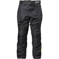 GMS GMS Highway wasserdichte Kinder Motorrad Textilhose, schwarz, Größe 128 Junior