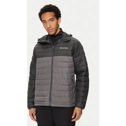Columbia Chaqueta Con Capucha Powder Lite II - Gris Oscuro
