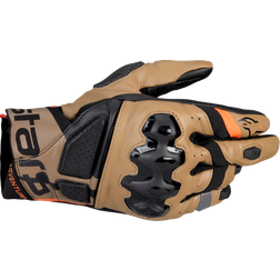 Alpinestars Belize V3 Drystar MC Gloves Black-Gobi Brown-Sand