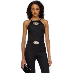 Diesel Wilight Top Nero Donna - Haut