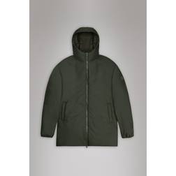 Rains Lohja Long Insulated Jacket Green