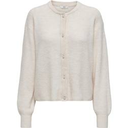 JDY lumi Life L/S Button Cardiga Knt 4555407 Birch Melange